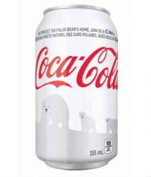 White Coke Cans