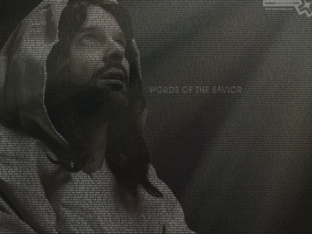 No. 039 - Words of the Savior (www.thinkradiant.com)